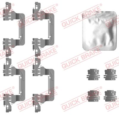 Accessory Kit, disc brake pad QUICK BRAKE 109-0130