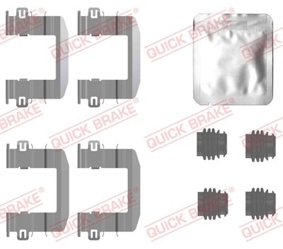 Accessory Kit, disc brake pad QUICK BRAKE 109-0132