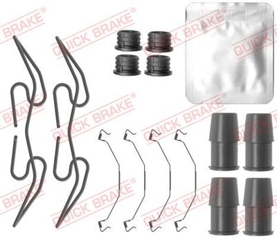 Accessory Kit, disc brake pad QUICK BRAKE 109-0133