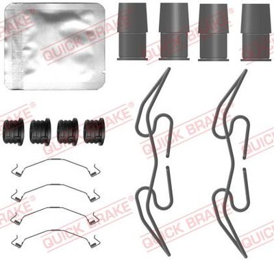Accessory Kit, disc brake pad QUICK BRAKE 109-0134