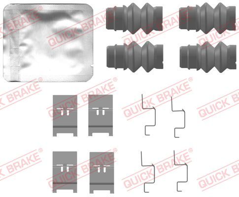 QUICK BRAKE 109-0135 Accessory Kit, disc brake pad