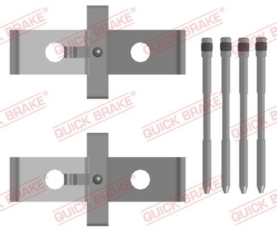 Accessory Kit, disc brake pad QUICK BRAKE 109-0136