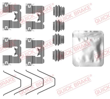 QUICK BRAKE 109-0137 Accessory Kit, disc brake pad