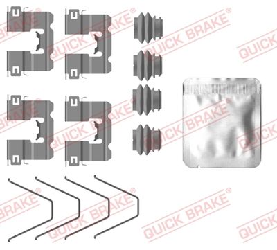 Accessory Kit, disc brake pad QUICK BRAKE 109-0137