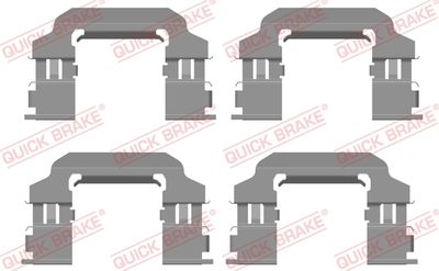 Accessory Kit, disc brake pad QUICK BRAKE 109-0138