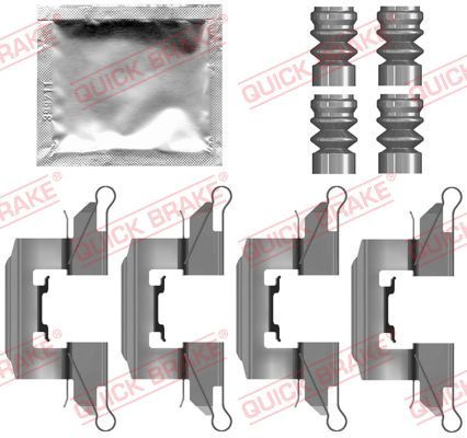 QUICK BRAKE 109-0139 Accessory Kit, disc brake pad