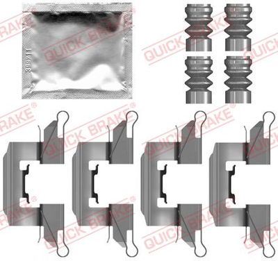 Accessory Kit, disc brake pad QUICK BRAKE 109-0139
