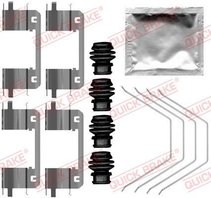 QUICK BRAKE 109-0141 Accessory Kit, disc brake pad