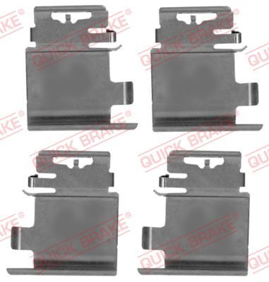QUICK BRAKE 109-0142 Accessory Kit, disc brake pad