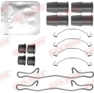 Accessory Kit, disc brake pad QUICK BRAKE 109-0145