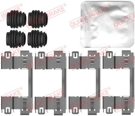 QUICK BRAKE 109-0147 Accessory Kit, disc brake pad