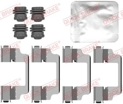 Accessory Kit, disc brake pad QUICK BRAKE 109-0150