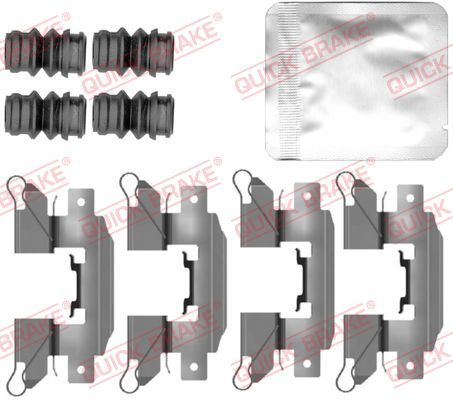 QUICK BRAKE 109-0151 Accessory Kit, disc brake pad