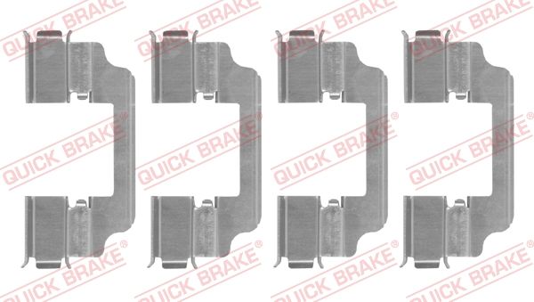 QUICK BRAKE 109-0154 Accessory Kit, disc brake pad