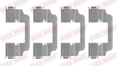 Accessory Kit, disc brake pad QUICK BRAKE 109-0154