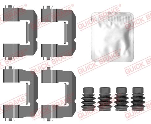 QUICK BRAKE 109-0157 Accessory Kit, disc brake pad