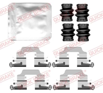 Accessory Kit, disc brake pad QUICK BRAKE 109-0158