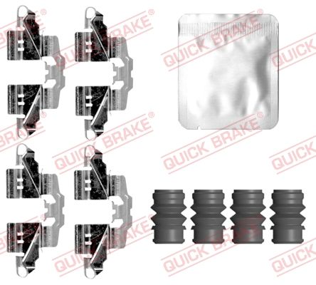QUICK BRAKE 109-0161 Accessory Kit, disc brake pad