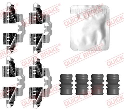 Accessory Kit, disc brake pad QUICK BRAKE 109-0161