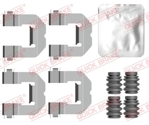 QUICK BRAKE 109-0162 Accessory Kit, disc brake pad
