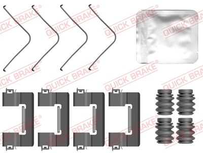 Accessory Kit, disc brake pad QUICK BRAKE 109-0163