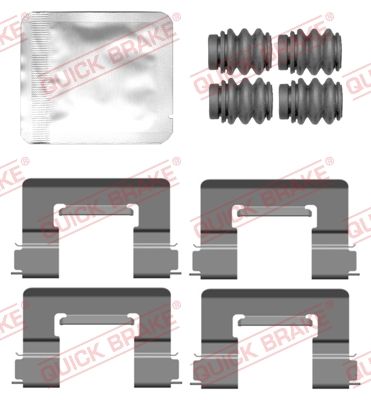 Accessory Kit, disc brake pad QUICK BRAKE 109-0164