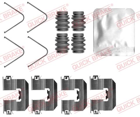 QUICK BRAKE 109-0165 Accessory Kit, disc brake pad