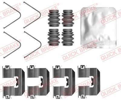 Accessory Kit, disc brake pad QUICK BRAKE 109-0165