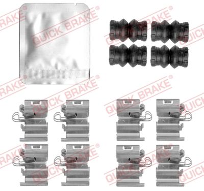 Accessory Kit, disc brake pad QUICK BRAKE 109-0168
