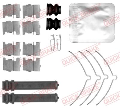 Accessory Kit, disc brake pad QUICK BRAKE 109-0169