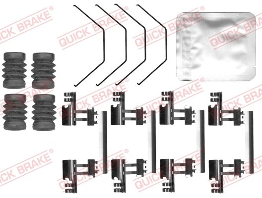 QUICK BRAKE 109-0170 Accessory Kit, disc brake pad