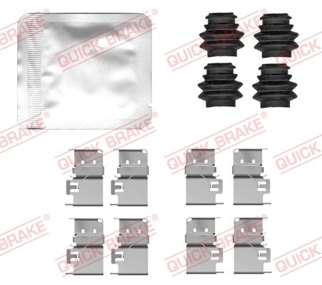 QUICK BRAKE 109-0172 Accessory Kit, disc brake pad