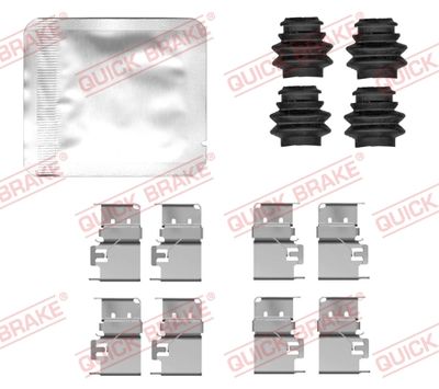 Accessory Kit, disc brake pad QUICK BRAKE 109-0172