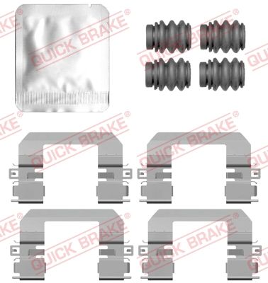 Accessory Kit, disc brake pad QUICK BRAKE 109-0176