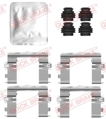 Accessory Kit, disc brake pad QUICK BRAKE 109-0177