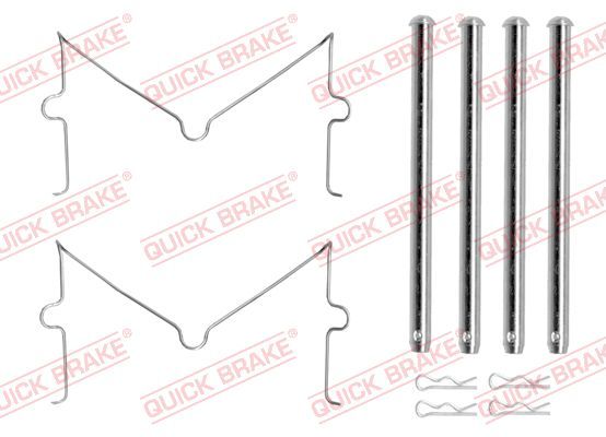 QUICK BRAKE 109-0180 Accessory Kit, disc brake pad
