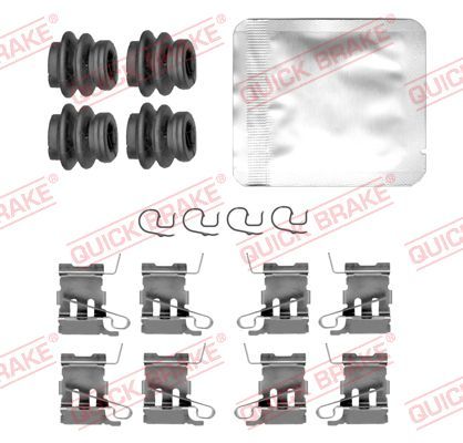 QUICK BRAKE 109-0182 Accessory Kit, disc brake pad