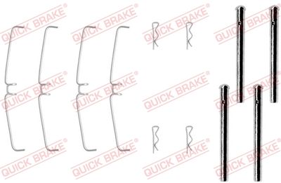 Accessory Kit, disc brake pad QUICK BRAKE 109-0907