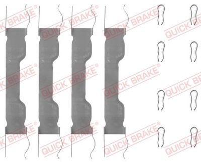 Accessory Kit, disc brake pad QUICK BRAKE 109-0909