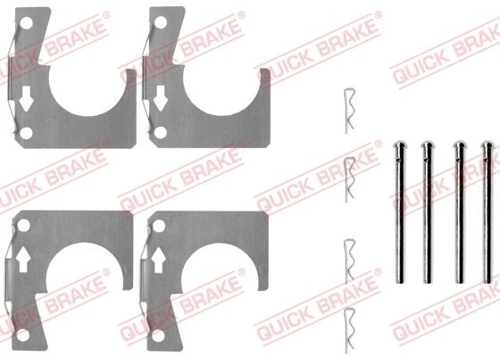 QUICK BRAKE 109-0914 Accessory Kit, disc brake pad