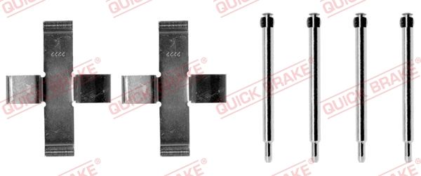 QUICK BRAKE 109-0925 Accessory Kit, disc brake pad