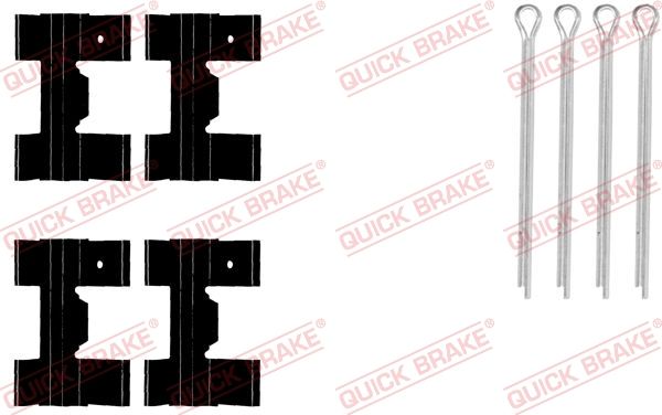 QUICK BRAKE 109-0951 Accessory Kit, disc brake pad