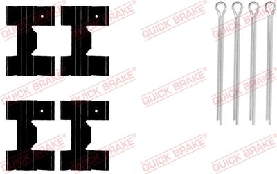 Accessory Kit, disc brake pad QUICK BRAKE 109-0951