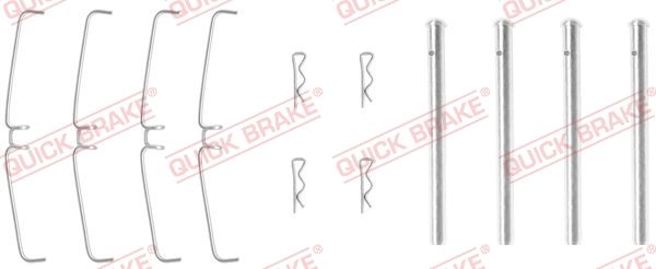 QUICK BRAKE 109-0965 Accessory Kit, disc brake pad