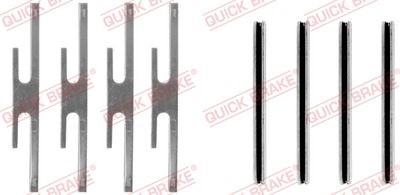 Accessory Kit, disc brake pad QUICK BRAKE 109-0975