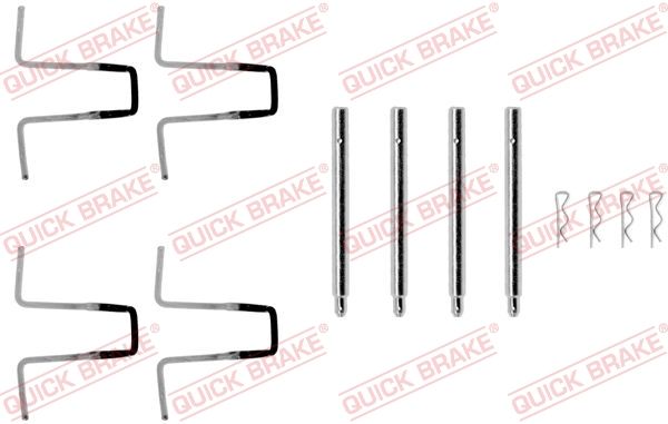 QUICK BRAKE 109-0977 Accessory Kit, disc brake pad