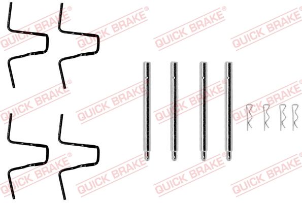 QUICK BRAKE 109-0978 Accessory Kit, disc brake pad