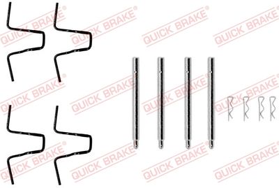 Accessory Kit, disc brake pad QUICK BRAKE 109-0978