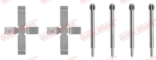 QUICK BRAKE 109-0980 Accessory Kit, disc brake pad