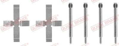 Accessory Kit, disc brake pad QUICK BRAKE 109-0980